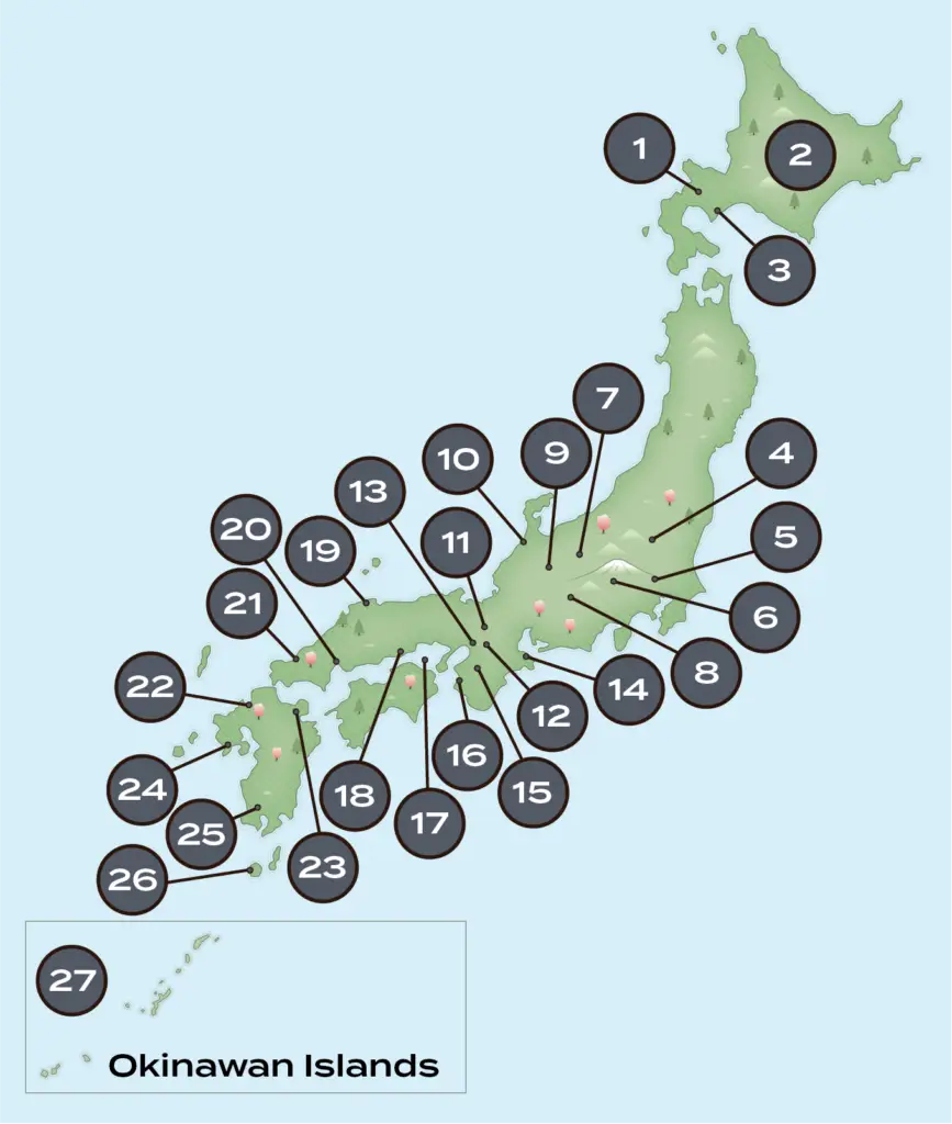 Japan Map