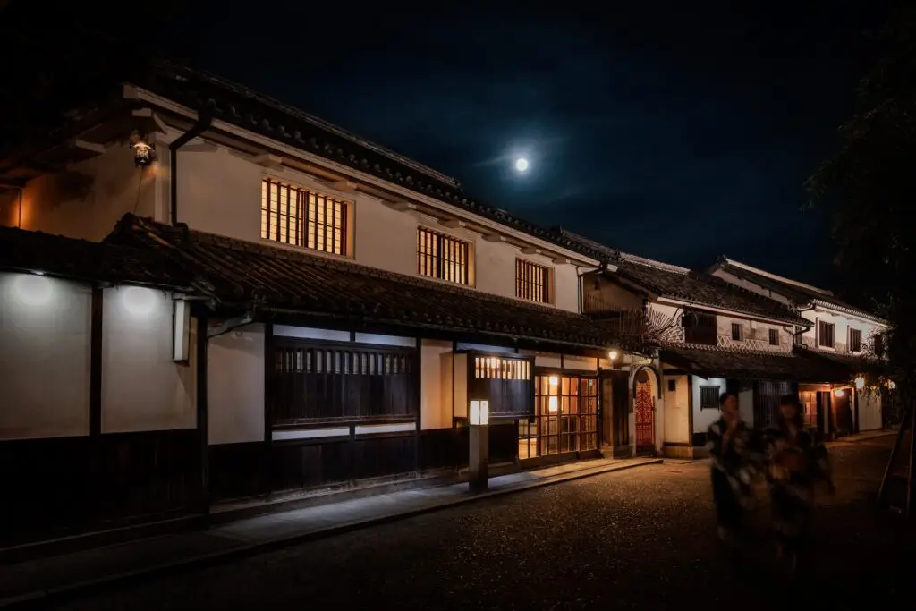 hotel at night